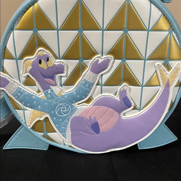 Disney Parks Festival Holidays Figment Cosplay/Crossbody Bag NWT - Picture 2 of 5
